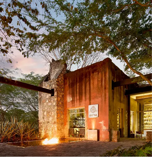 Interior de una casita